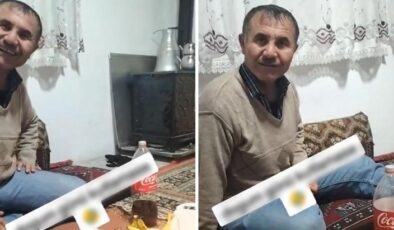 Doğum günü pastasının mumlarını üflemeye kıyamadı