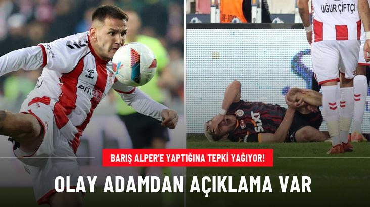 Olay adamdan açıklama var