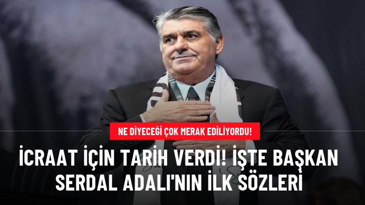 İcraat için tarih verdi! İşte başkan Serdal Adalı’nın ilk sözleri