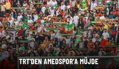 TRT’den Amedspor’a müjde