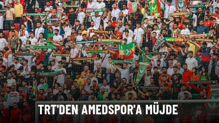 TRT’den Amedspor’a müjde