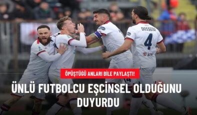 Ünlü futbolcu eşcinsel olduğunu duyurdu