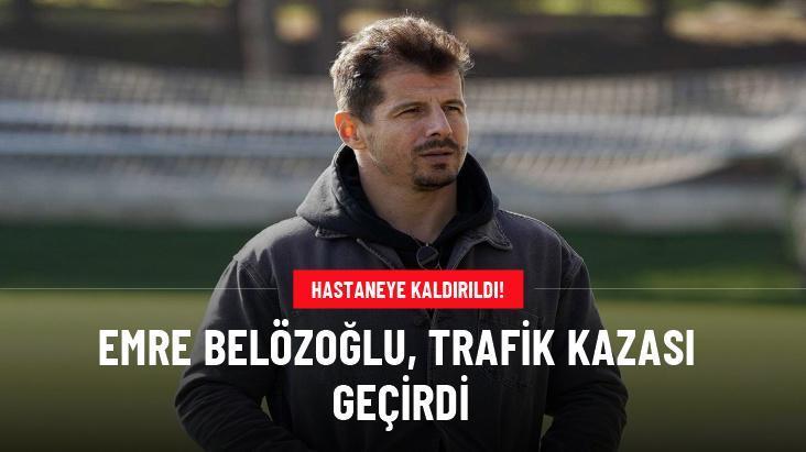 Emre Belözoğlu, trafik kazası geçirdi