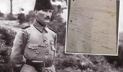 Atatürk’ün el yazısı emri ortaya çıktı! O bölgenin alınmasını istemiş
