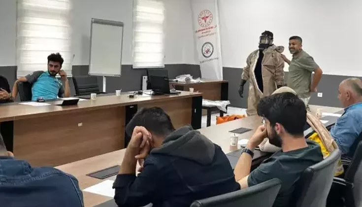 Adıyaman’da Sağlık Personeline KBRN Eğitimi Verildi
