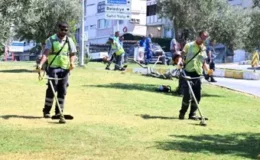 Aydın Büyükşehir Belediyesi Kuşadası’nda Temizlik ve Bakım Çalışmaları Gerçekleştirdi