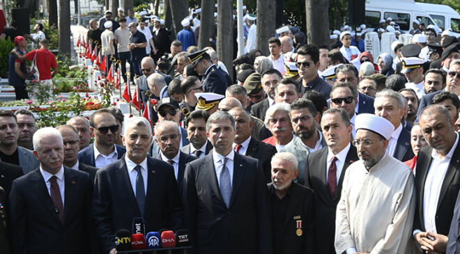 Şehitlere Vefa, Demokrasiye Sadakat Anahtar Parti İstanbul İl Başkanlığı Edirnekapı’da
