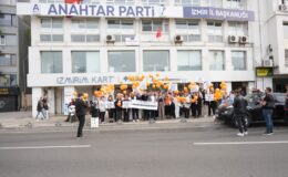 ANAHTAR PARTİ  “KADINLAR İÇİN YÜRÜDÜ “
