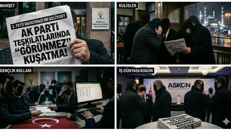 2. FETÖ DAYATMASI MI GELİYOR? AK PARTİ TEŞKİLATLARINDA “GÖRÜNMEZ” KUŞATMA!